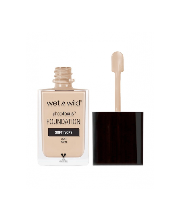 WET N WILD PHOTO FOCUS FOUNDATION SHADE - SOFT IVORY