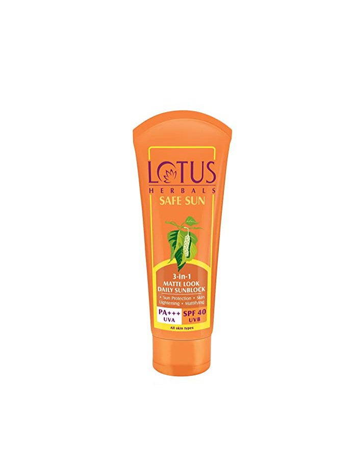 LOTUS MATTE GEL SPF 50 UVB SUNSCREEN 50GM