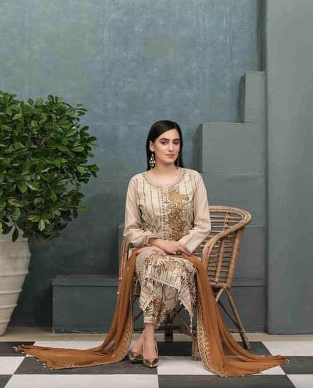 TAWWAKKAL D-1285 THREE PIECE