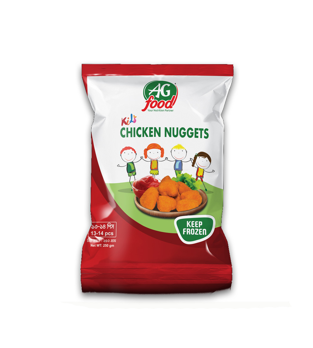 AG KIDS CHICKEN NUGGETS 250GM