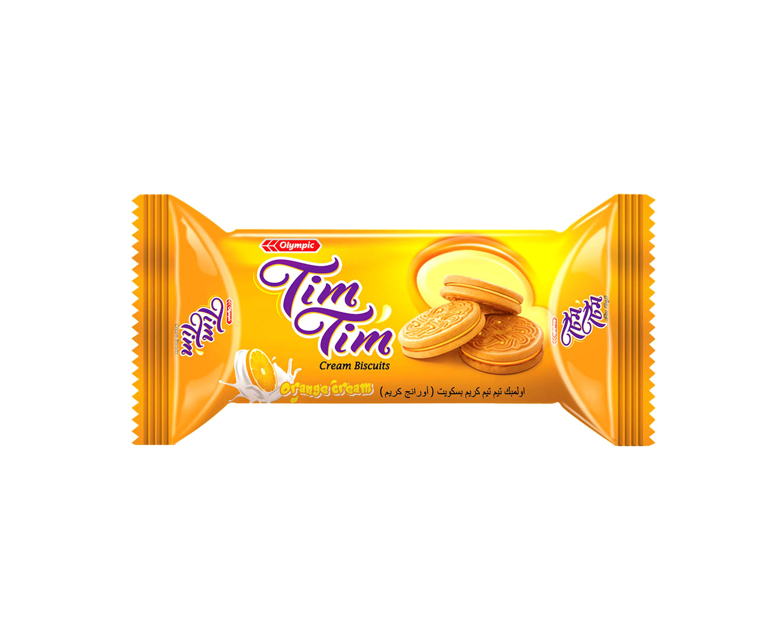 OLYMPIC TIM TIM ORANGE BISCUITS 68GM