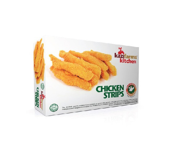 KAZI FARMS CHICKEN STRIPS 250GM