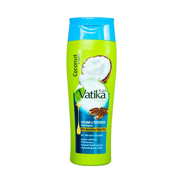 VATIKA COCONUT AND CASTOR SHAMPOO 400ML