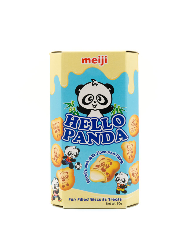 MEIJI HELLO PANDA MILK BISCUITS 50GM