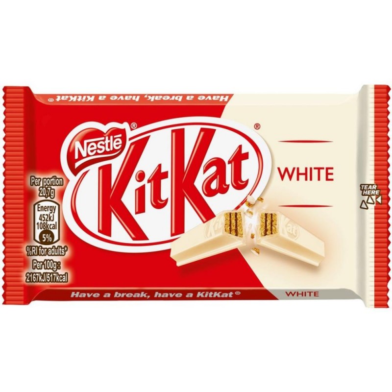 KITKAT WHITE 41.5 GM 4F