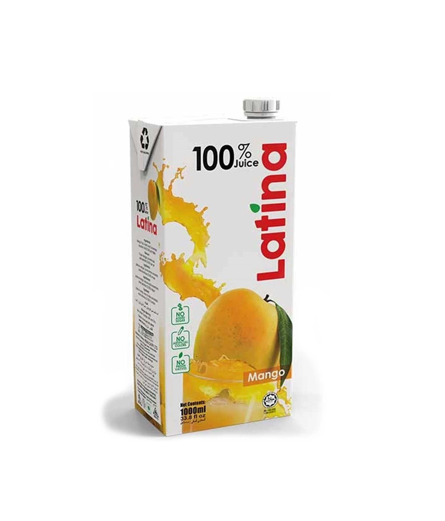 LATINA MANGO JUICE 1LTR