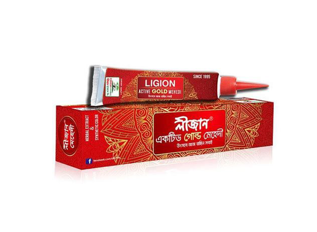 LIGION ACTIVE GOLD MEHEDI 30GM