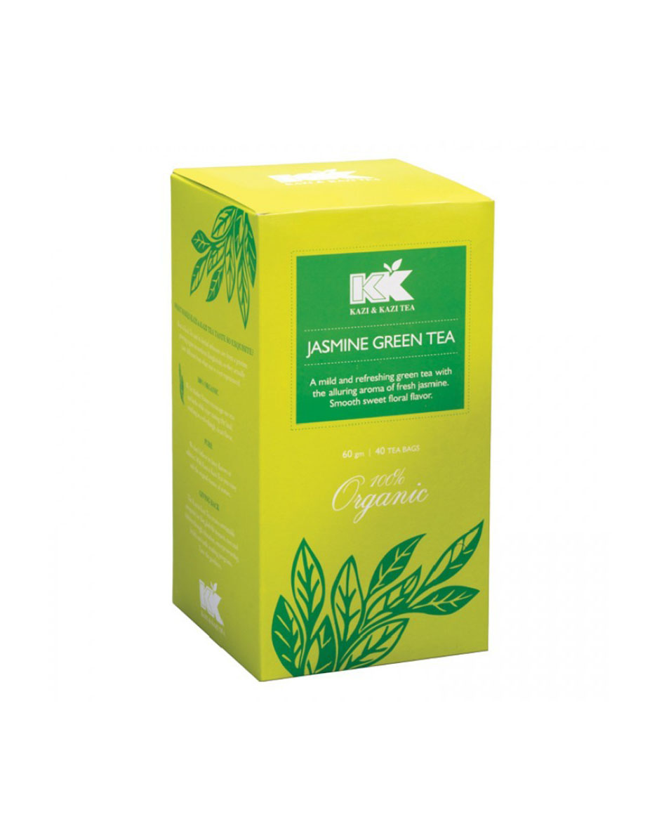KAZI & KAZI JASMINE GREEN TEA BAG 60GM