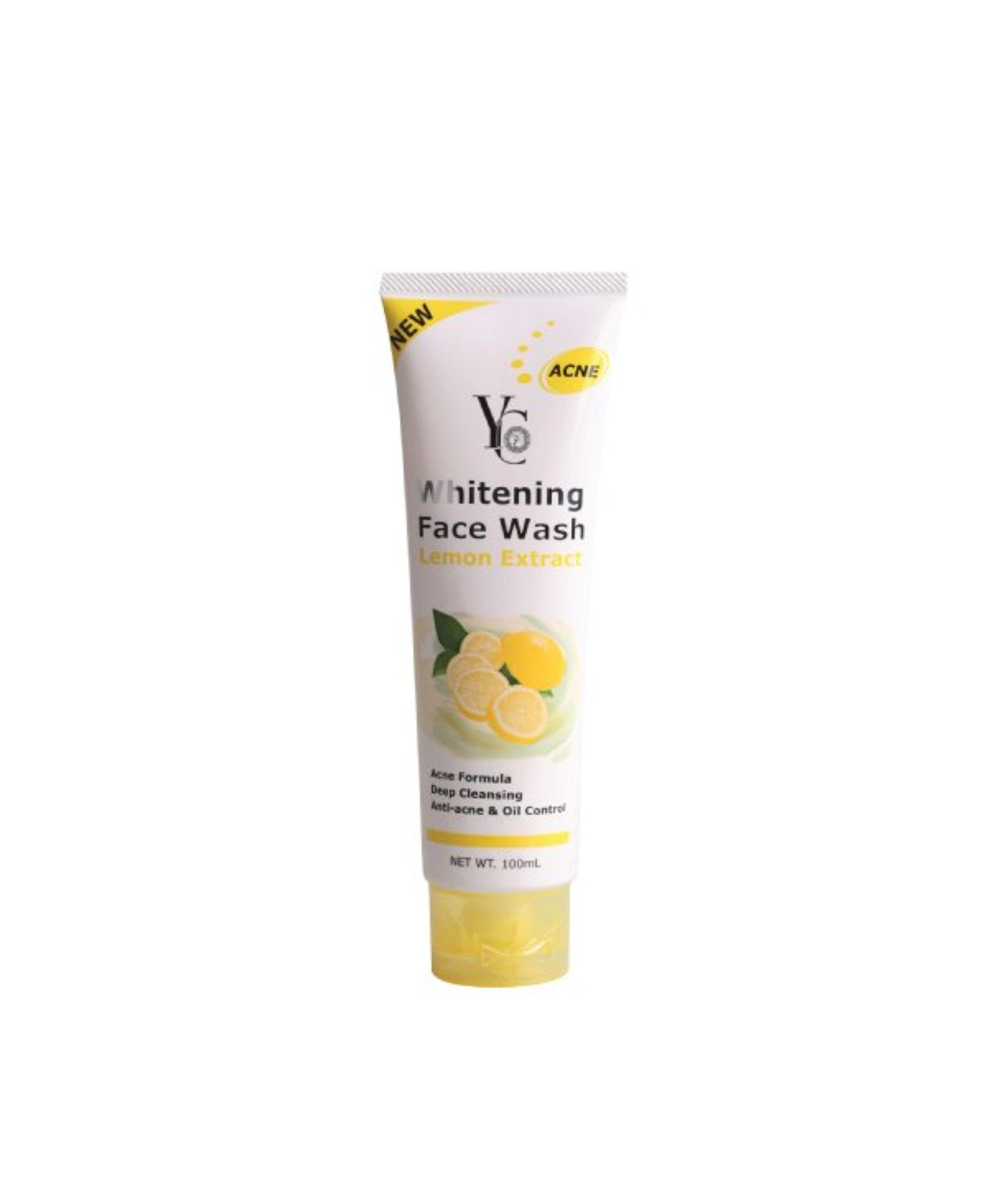 YC WHITENING LEMON EXTRACT FACE WASH 100ML