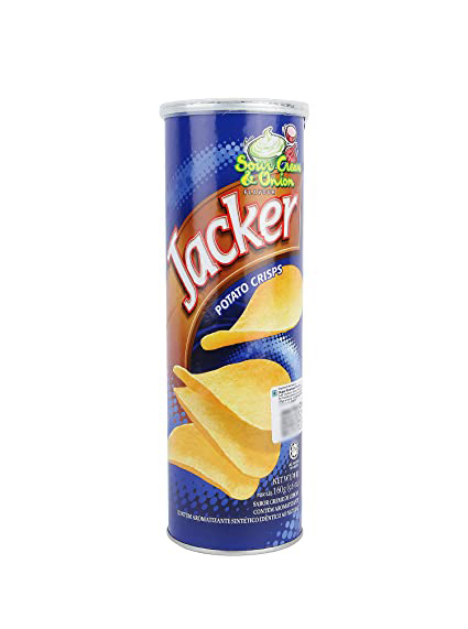JACKER SOUR & ONION CHIPS 160GM