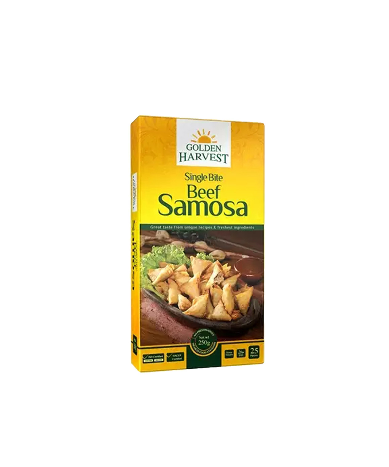 GOLDEN HARVEST BEEF SAMOSA FROZEN FOOD 250GM