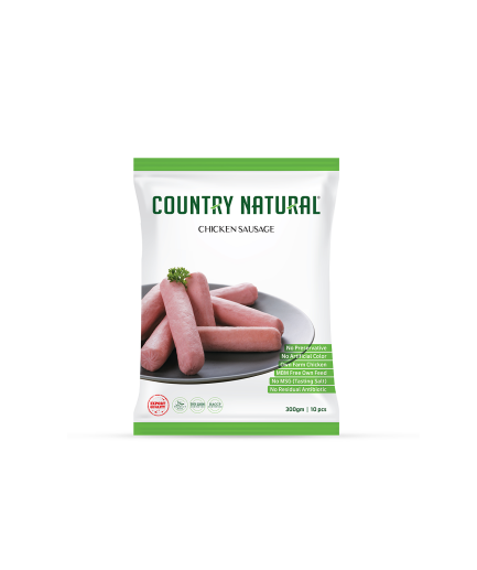 COUNTRY NATURAL CHICKEN SAUSAGE 300GM