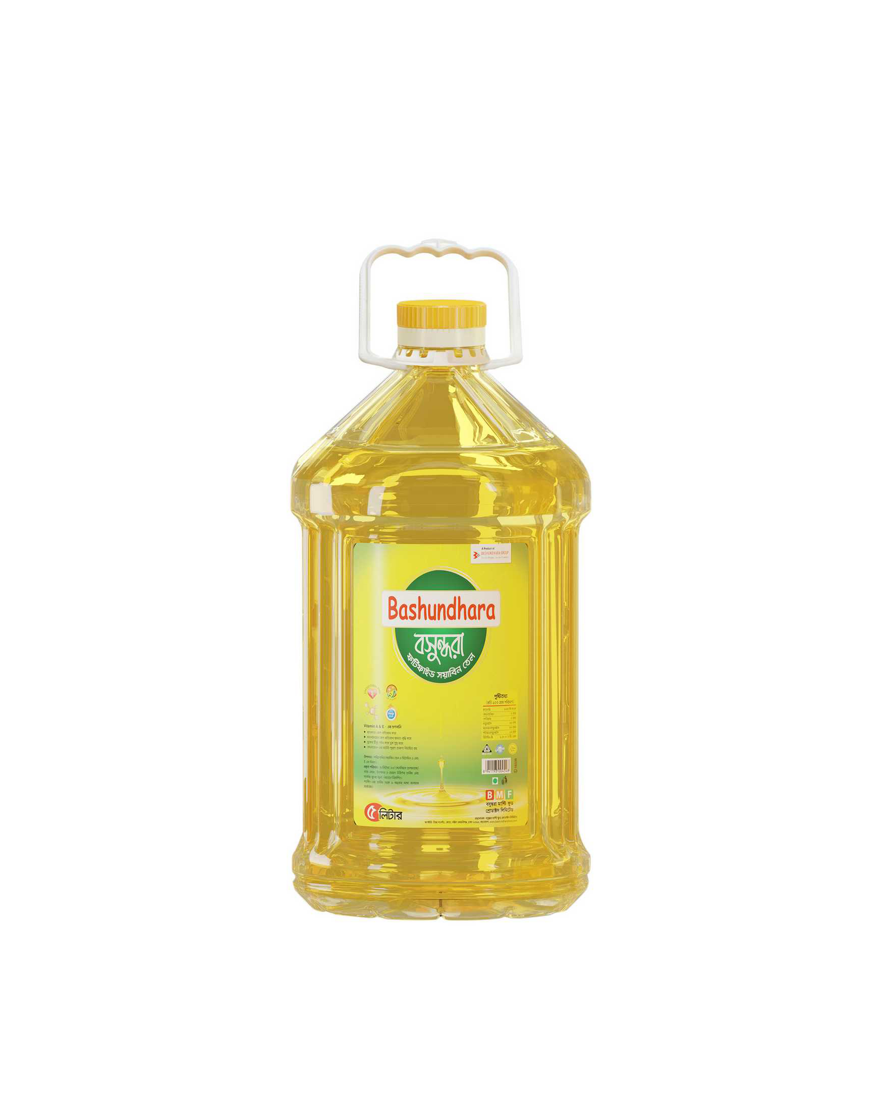 BASHUNDHARA SOYABEAN OIL 5LTR