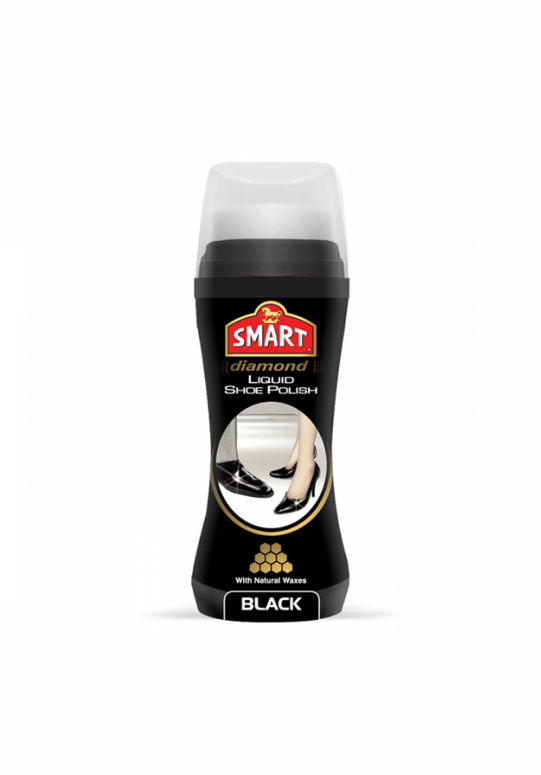 SMART DIAMOND LIQUID BLACK SHOE POLISH 80ML