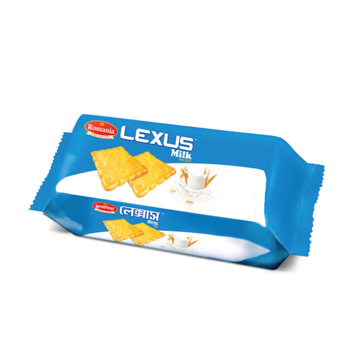 ROMANIA LEXUS MILK  BISCUITS 65 GM.