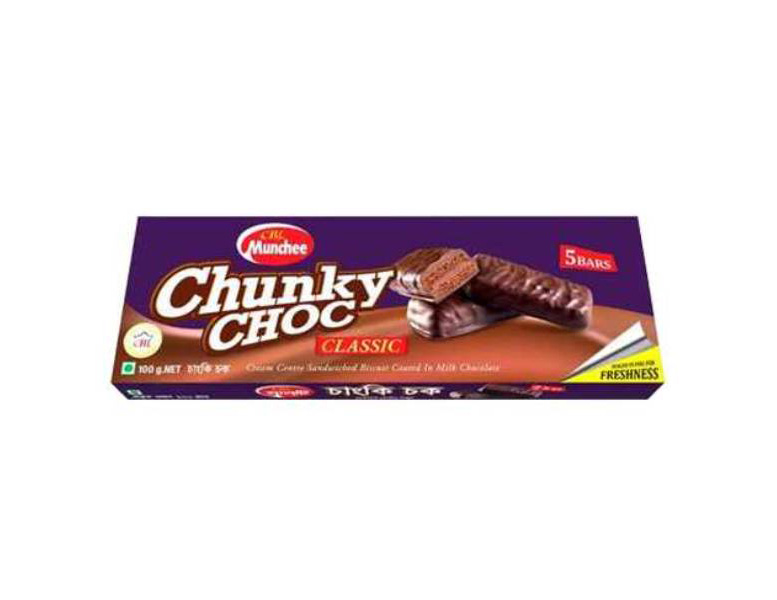MUNCHEE CHUNKY CHOC BISCUITS 90GM