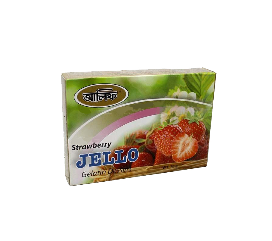 ALIF STRAWBERRY GELATIN 70GM