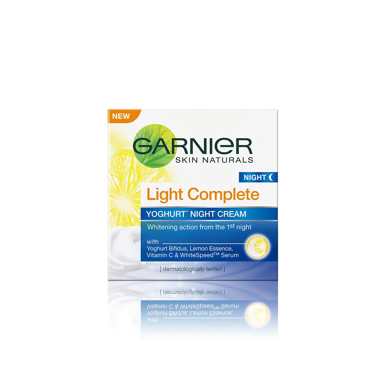 GARNIER LIGHT COMPLETE NIGHT CREAM 18GM
