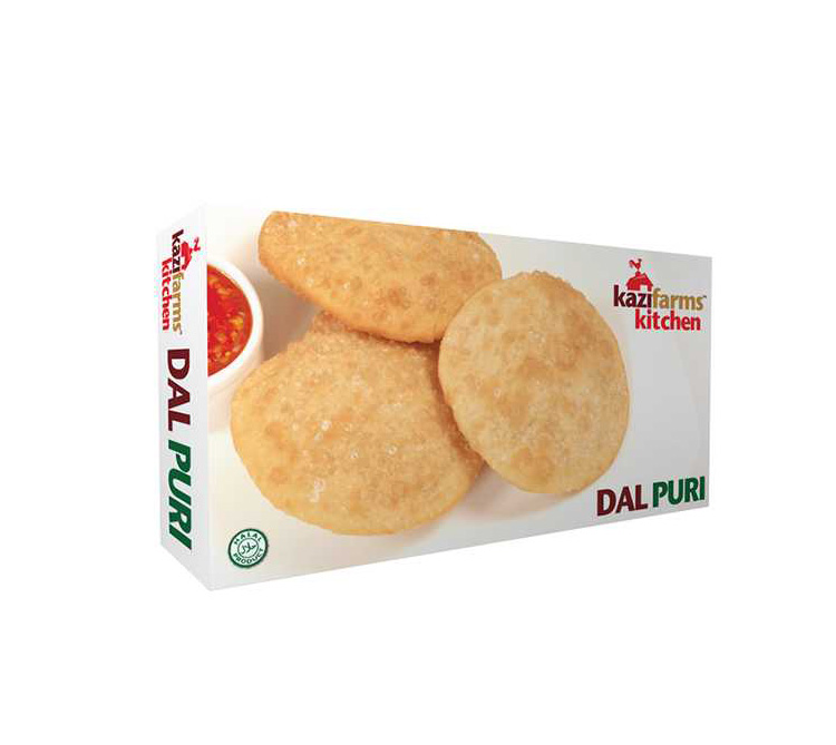 KAZI FARMS KITCHEN DAL PURI FROZEN FOOD 450GM