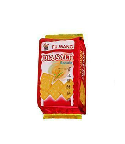 FU WANG DIA SALT BISCUITS 125GM