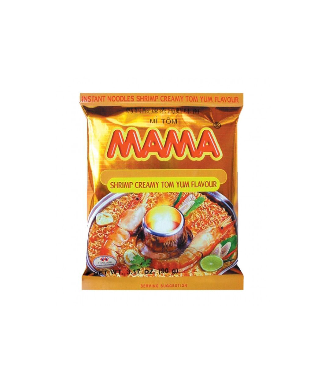 MAMA SHRIMP CREAMY TOM YUM FLAVOUR NOODLES 90GM