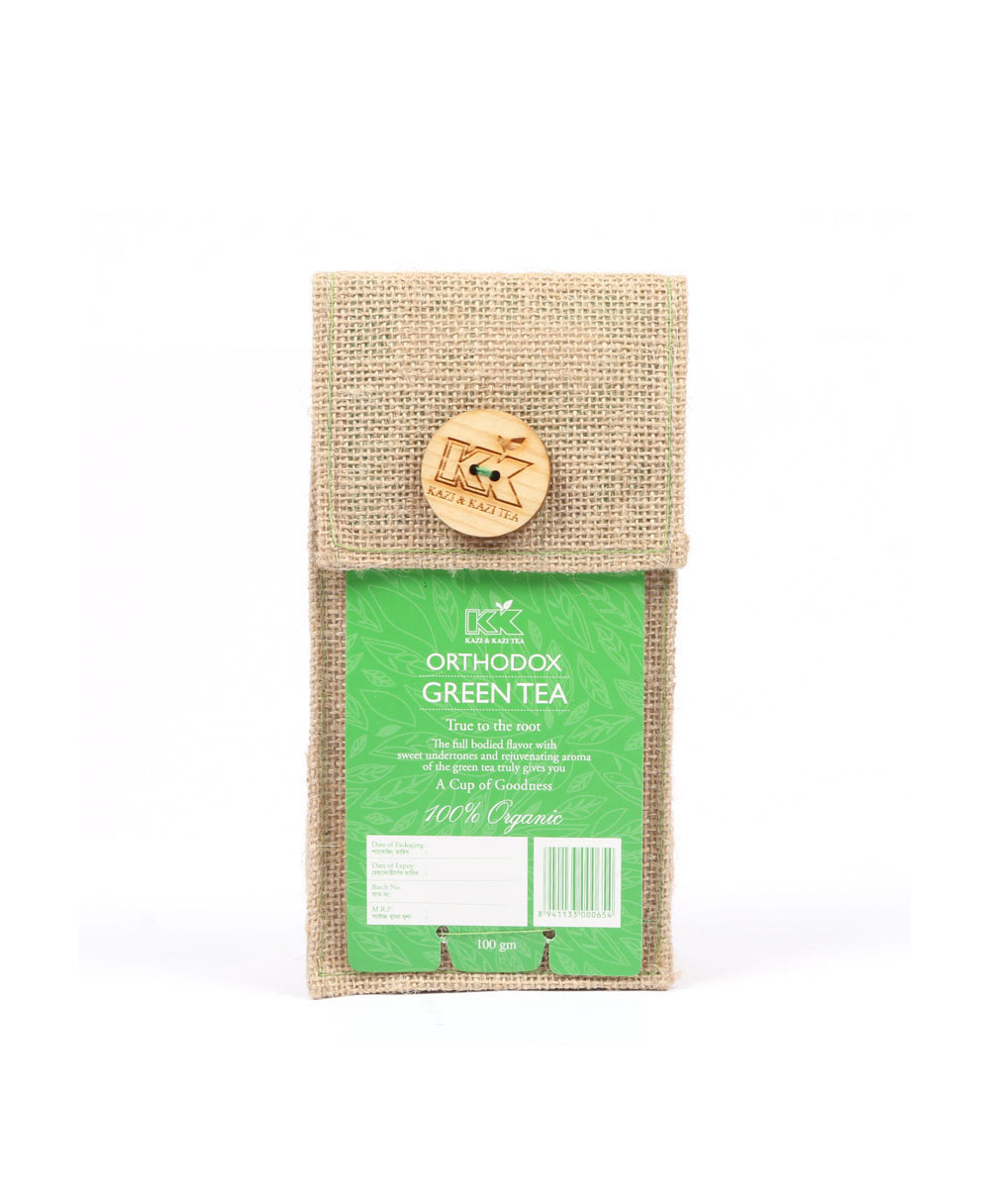 KAZI & KAZI ORTHODOX GREEN TEA 100GM