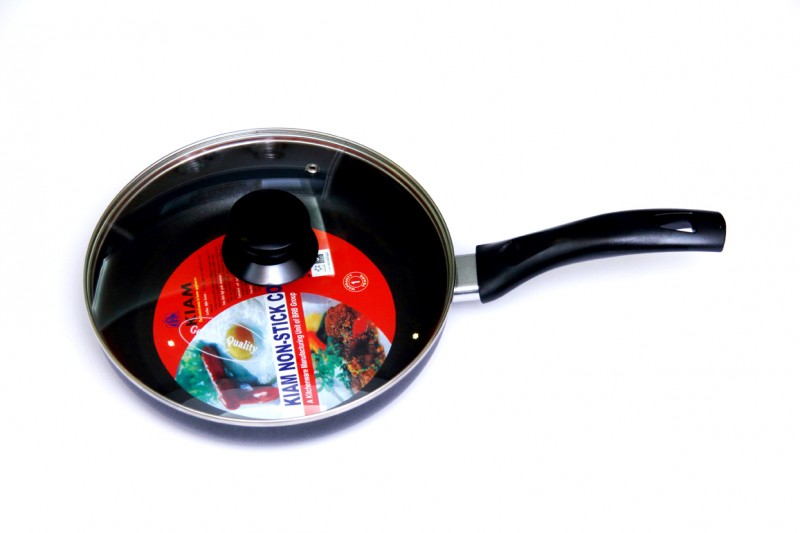 KIAM WITH LID FRY PAN 20CM