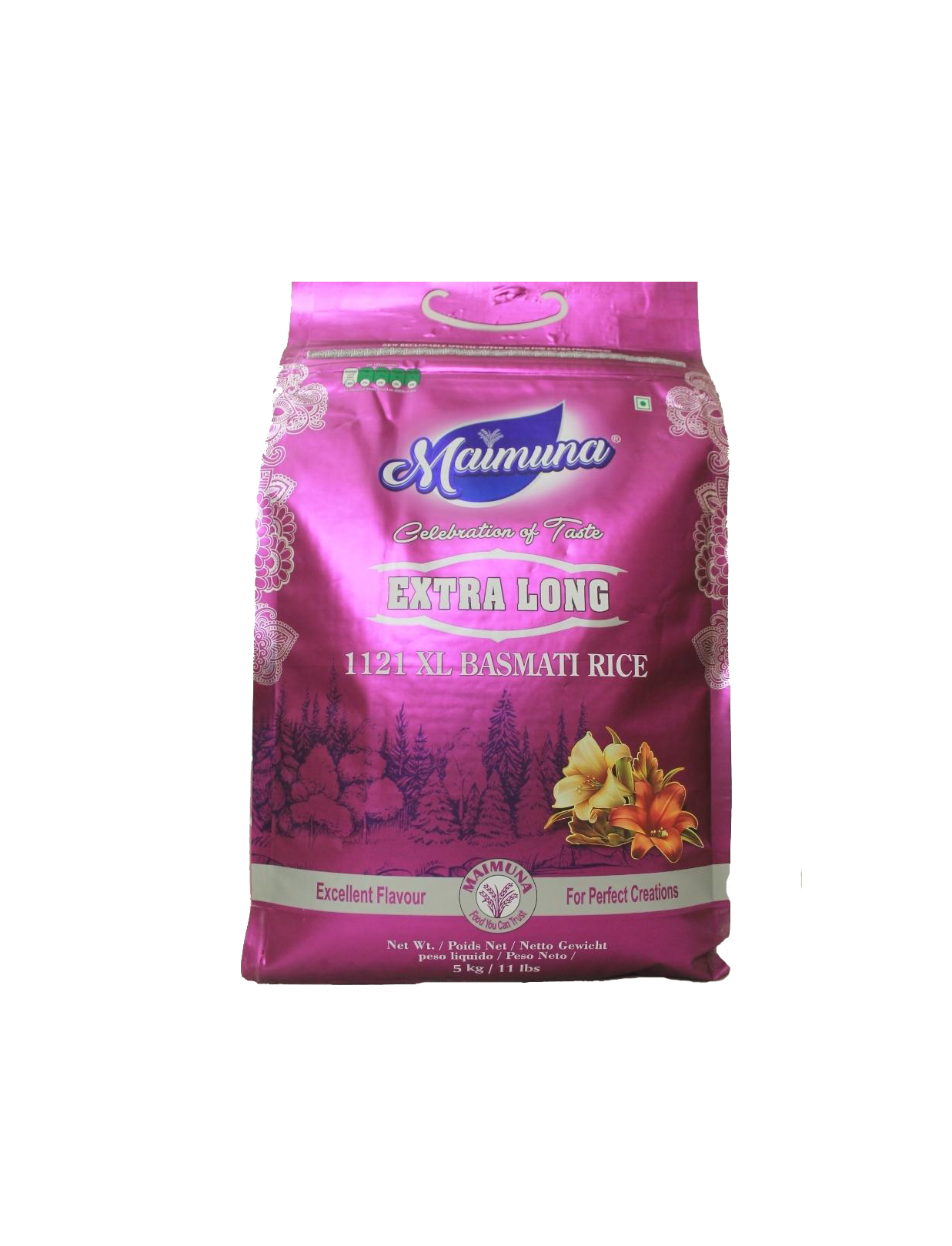 MAIMUNA BASMATI EXTRA LONG RICE 1KG