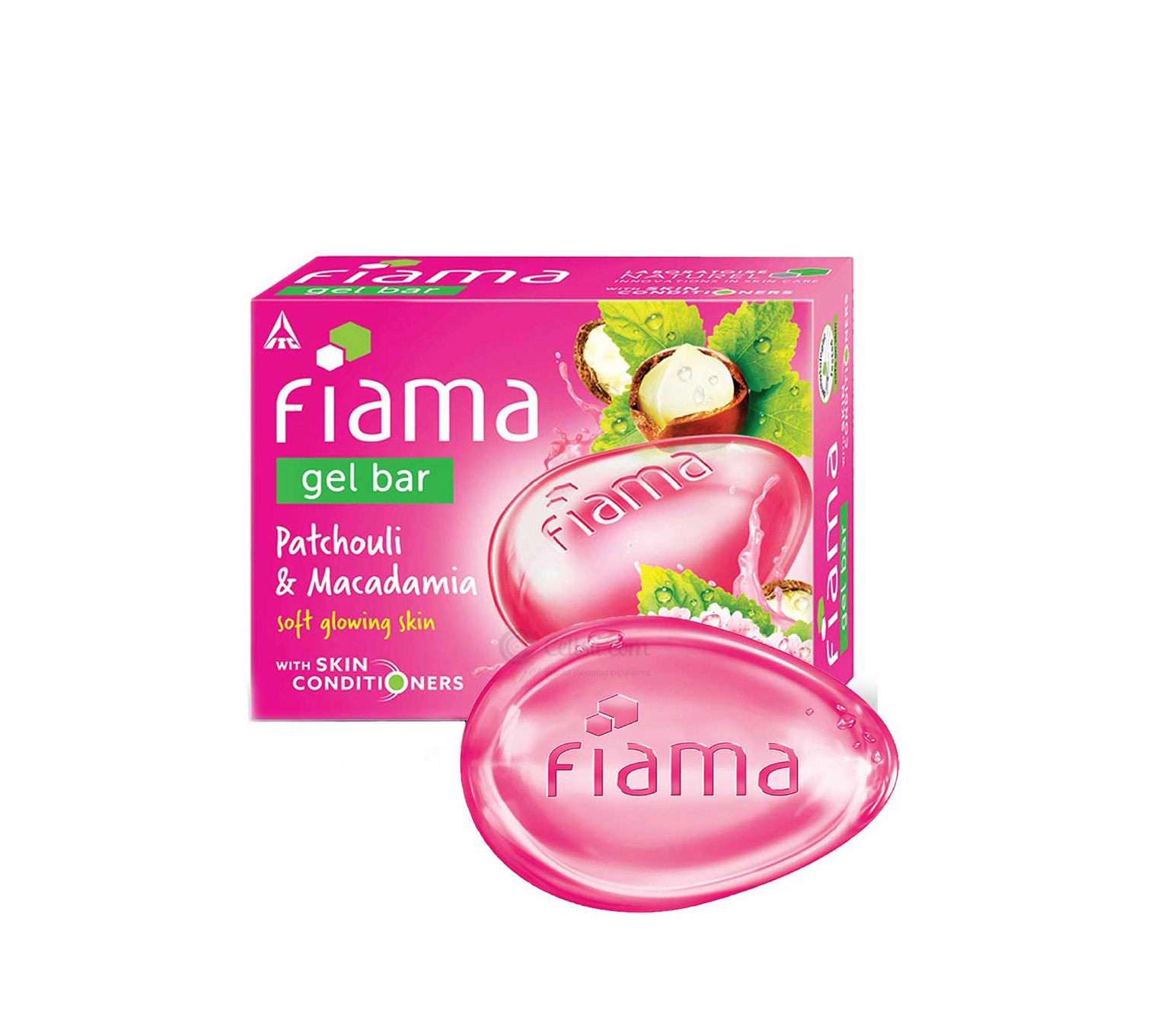 FIAMA PATCHOULI & MACADAMIA BEAUTY SOAP 125GM