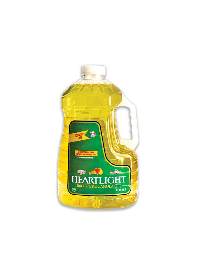 HEART LIGHT CANOLA OIL 3 LTR