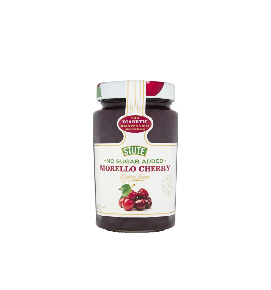 STUTE CHERRY LOW SUGAR JAM 430GM