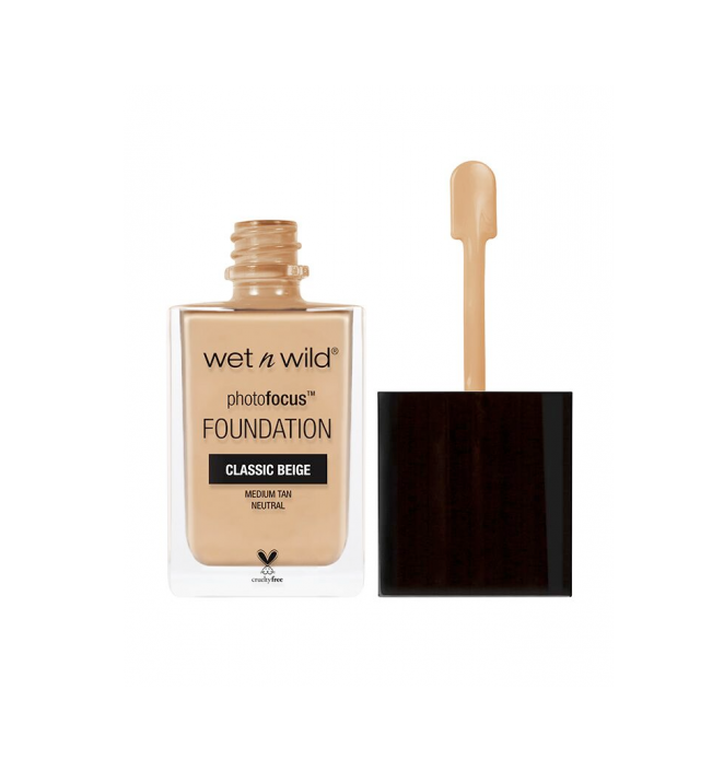 WET N WILD PHOTO FOCUS FOUNDATION SHADE - CLASSIC BEIGE