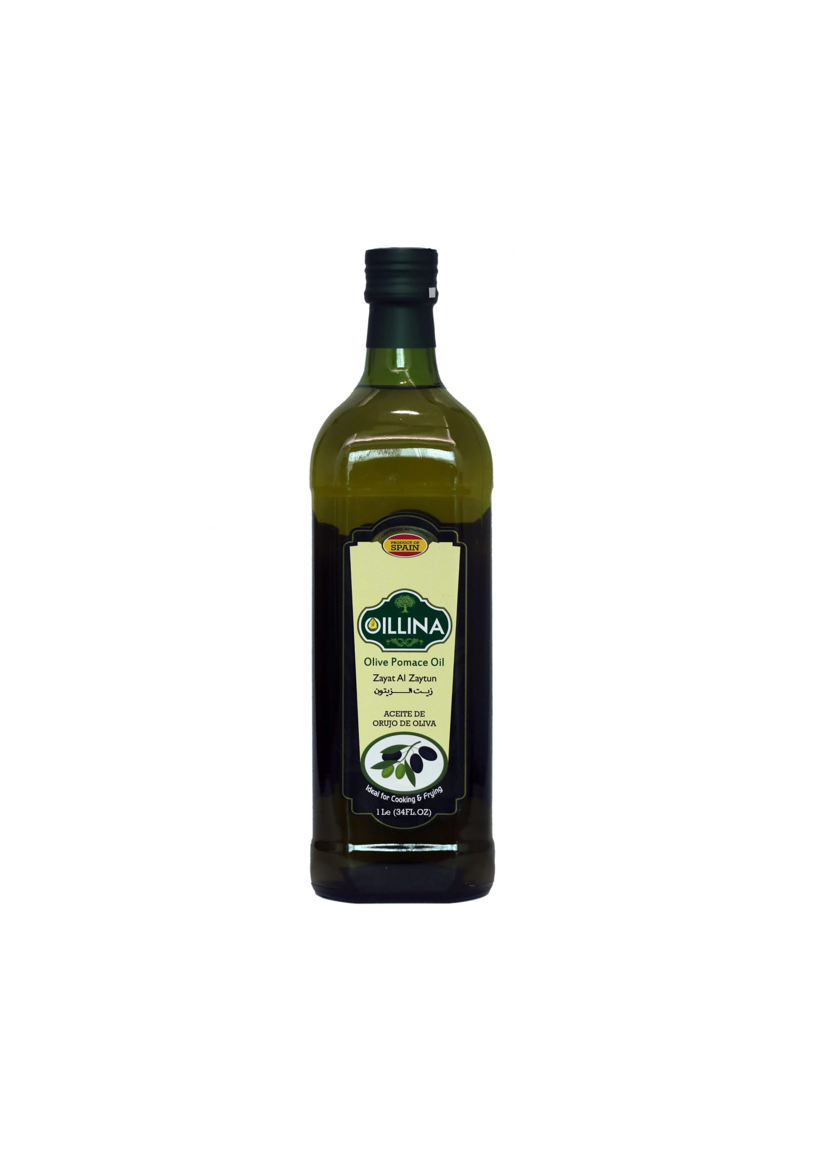 OILLINA POMACE OLIVE OIL FOOD 1LTR