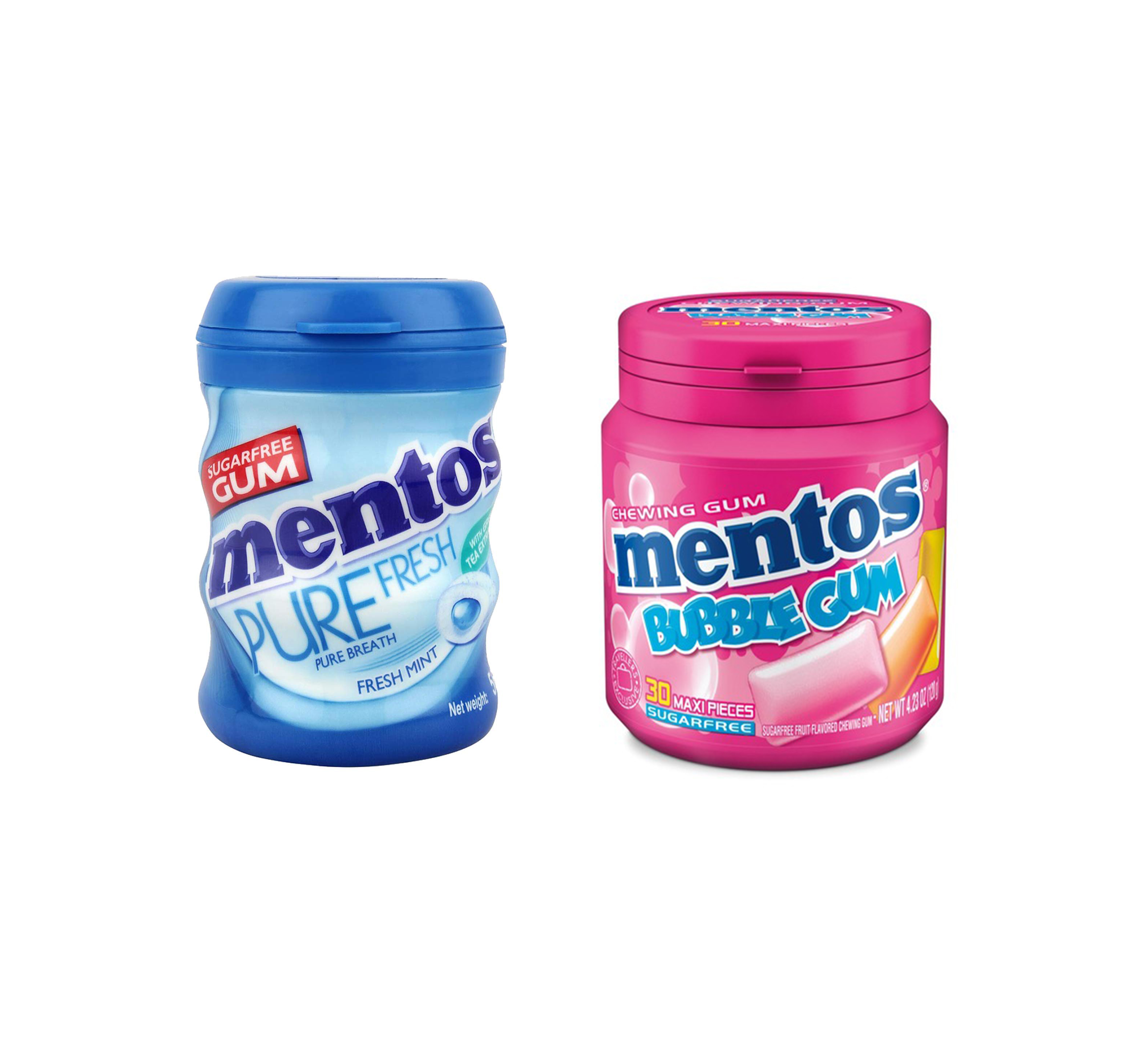 MENTOS CHEWING GUM 120GM JAR