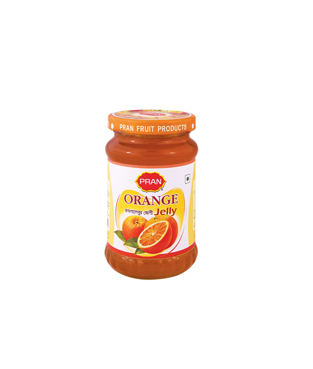 PRAN ORANGE JELLY 500GM