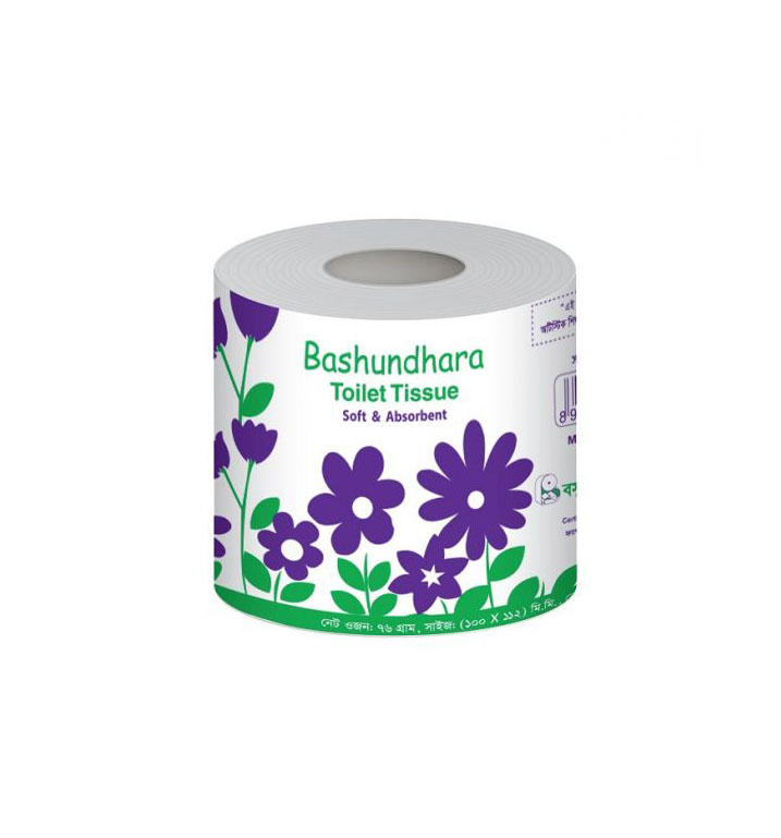 BASHUNDHARA WHITE TOILET TISSUE