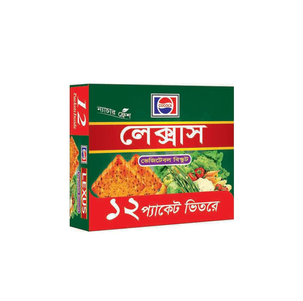 COCOLA LEXUS VEGETABLE BISCUITS 240GM