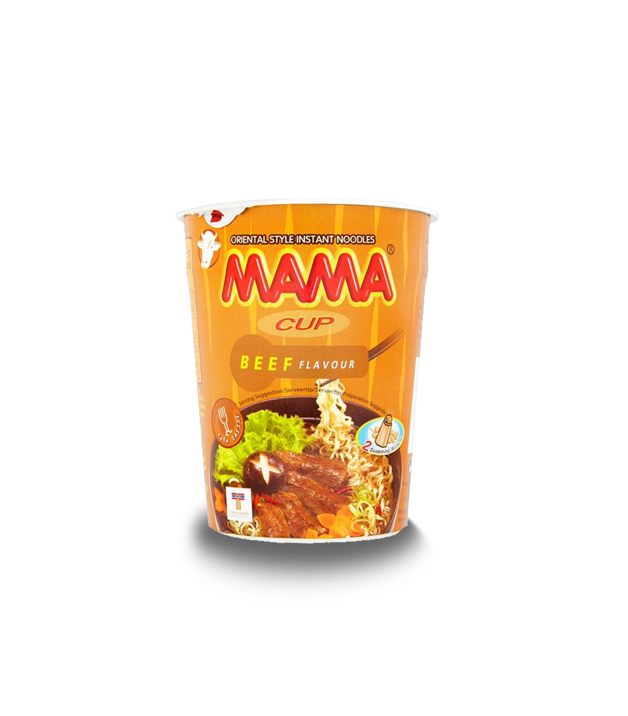 MAMA BEEF CUP NOODLES 70GM