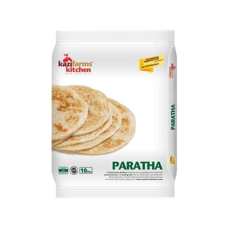 KAZI FARMS KITCHEN PLAIN PARATHA 10PCS