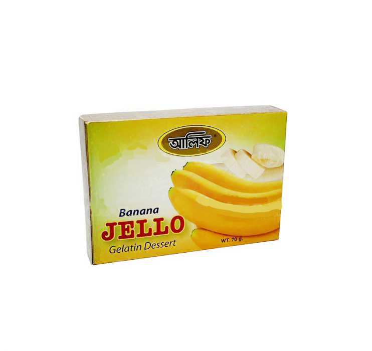 ALIF BANANA GELATIN 70GM