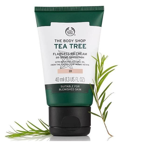 THE BODY SHOP TEA TREE FLAWLESS BB CREAM 40ML