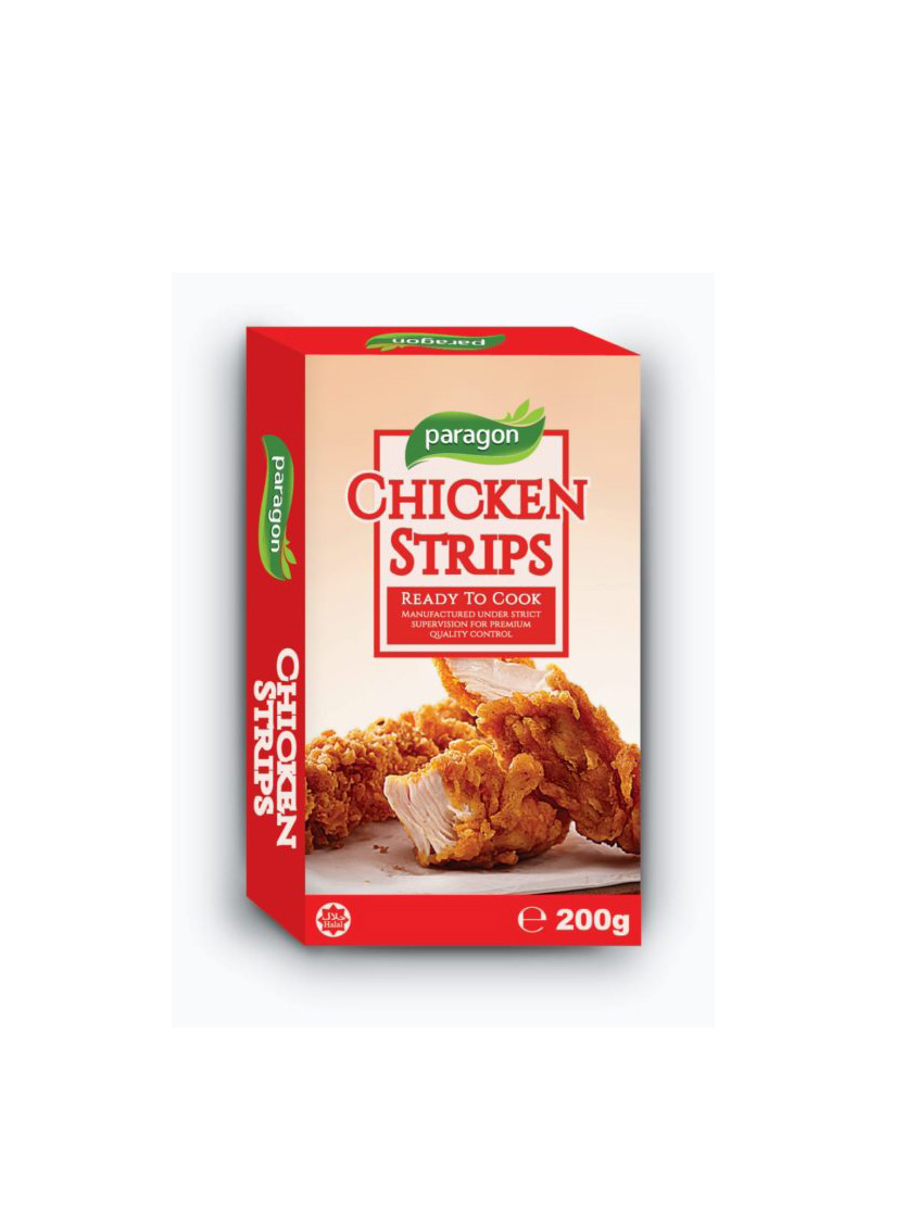 PARAGON CHICKEN STRIPS FROZEN FOOD 200GM