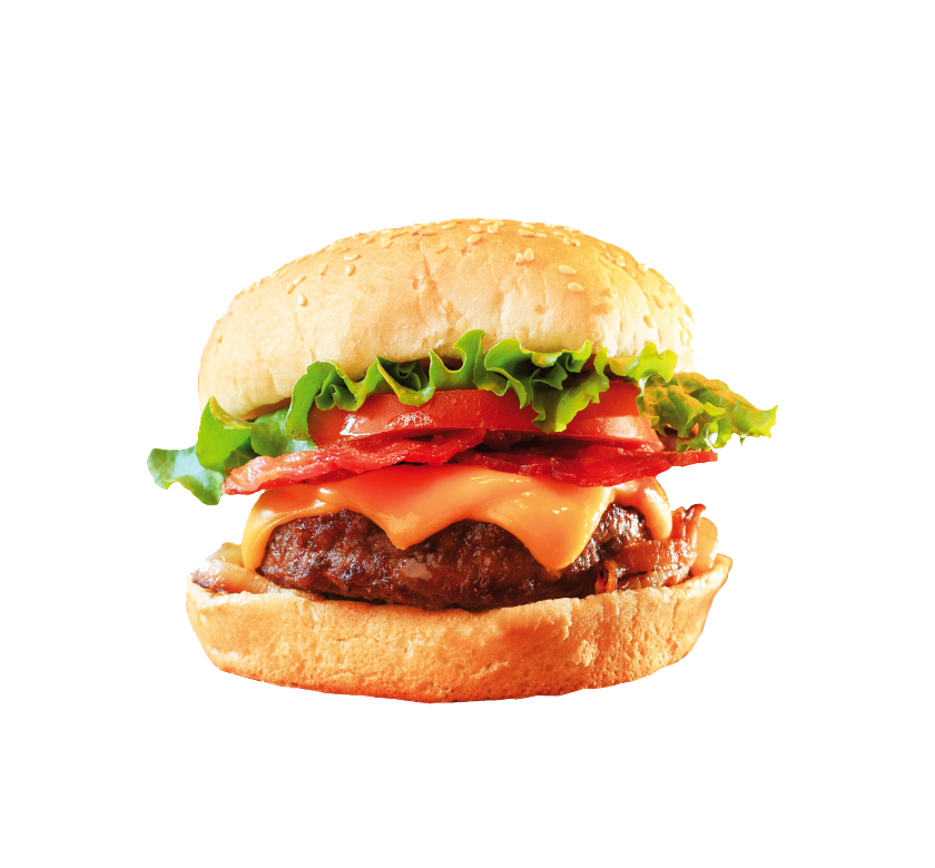 BBQ CHEESE BEEF BURGER 1PCS