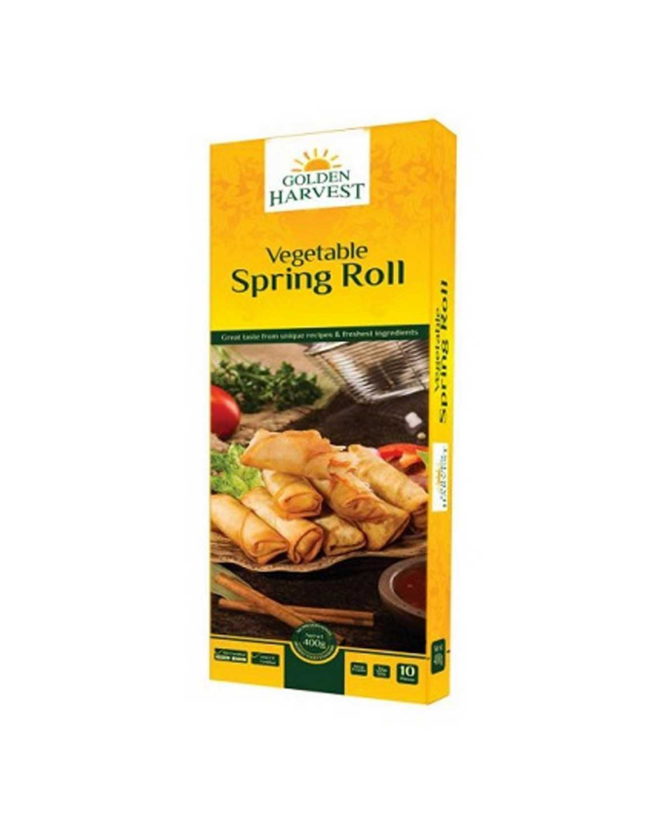 GOLDEN HARVEST VEGETABLE SPRING ROLL 400GM