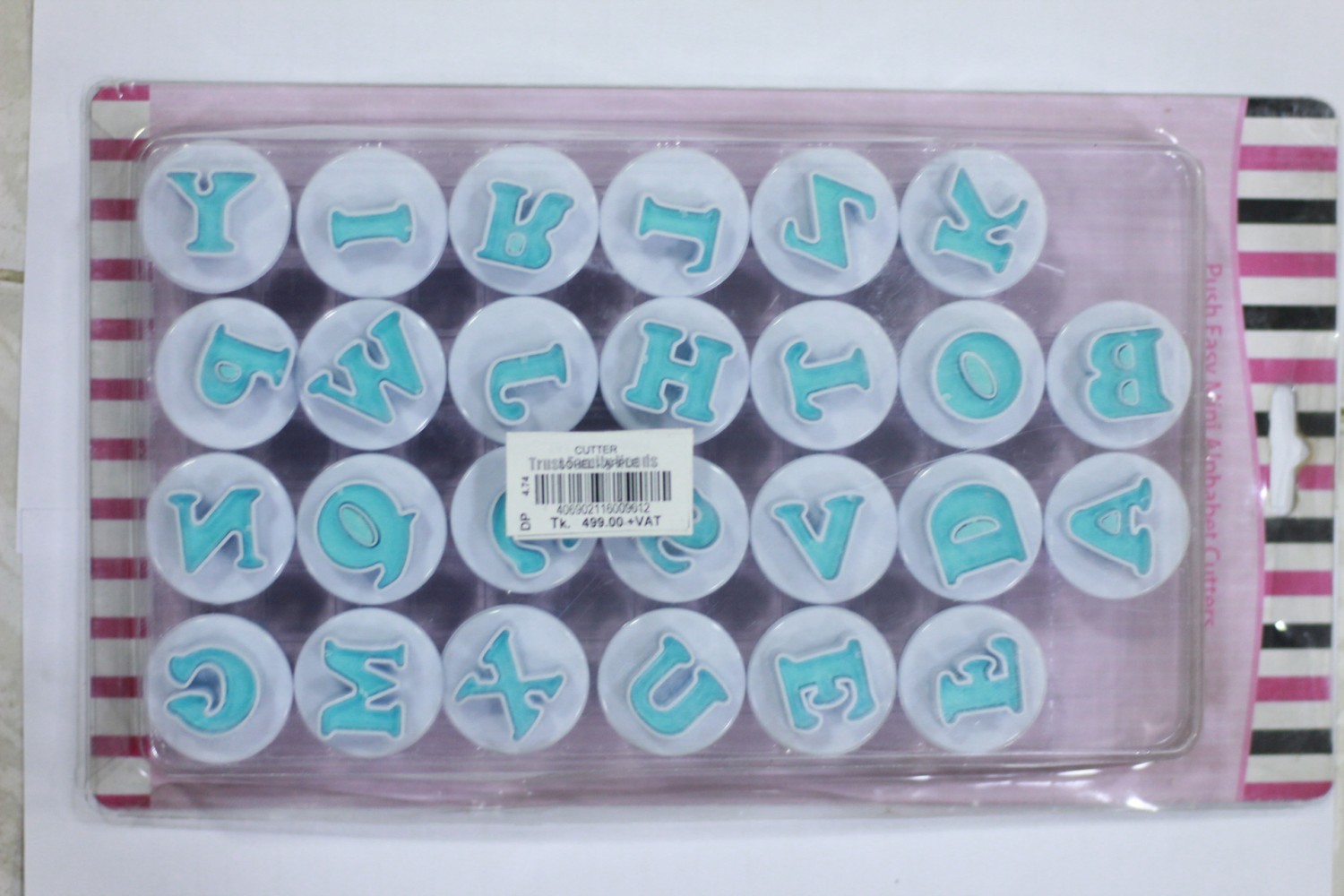 PUSH EASY MINI ALPHABET CUTTER