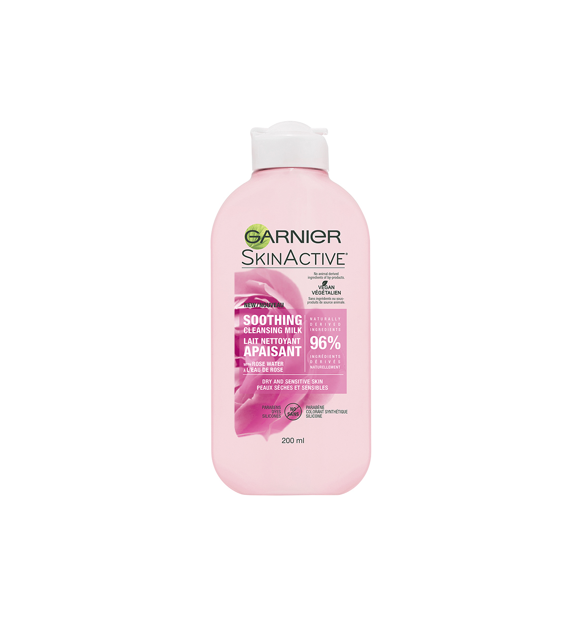 GARNIER SKIN ACTIVE SOOTHING CLEANSING MILK 200ML