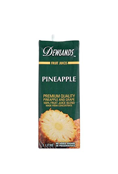 DEWLANDS PINEAPPLE JUICE 1LTR