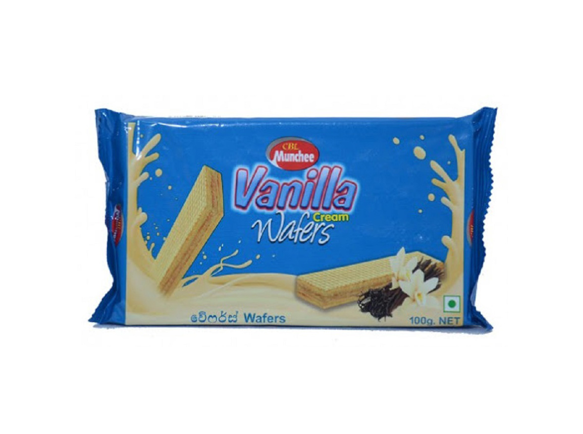 MUNCHEE VANILLA WAFER 100GM