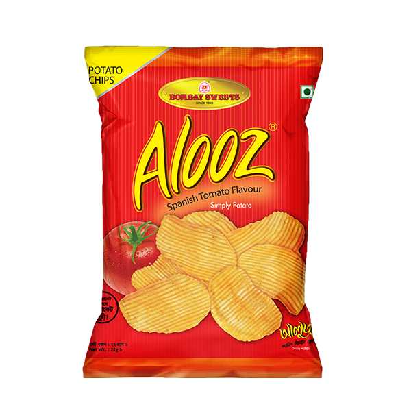 BOMBAY ALOOZ SPANISH TOMATO CHIPS 22GM