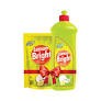 Lemon Bright Liquid Dish Wash 500 ml & (Free Refill 250 ml)